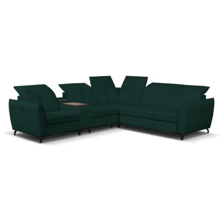 Corner sofa with bar 267x299cm Romantica Meblosoft