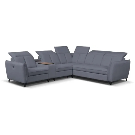 Corner sofa with bar 267x299cm Romantica Meblosoft