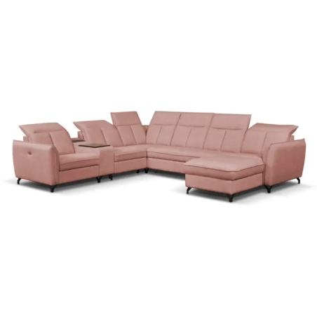 Corner side - Rights, colour - Shades of pink, MebloSoft size 3 - Element 18