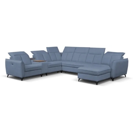 Corner sofa with bar 338x299cm Romantica Meblosoft