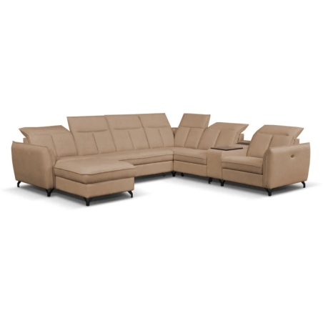 Corner sofa with bar 338x299cm Romantica Meblosoft
