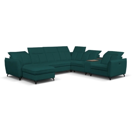 Corner sofa with bar 338x299cm Romantica Meblosoft