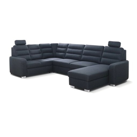 Strona narożnika - Prawa, kolor - Ciemny szary, MebloSoft Gr.3 - Aston 18