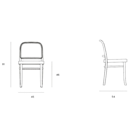 Benko chair A-8130 Beech Paged