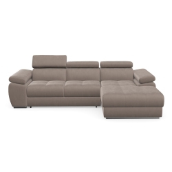 Kolor tapicerki: odcienie beżu Kolorystyka nóg: Chrom Tkaniny Grupa 2: Letto 88 