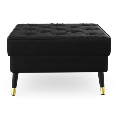 Puszman gr. 1 - Riviera 100, kolor - odcienie czerni, Kolorystyka nóg venice - Czarny