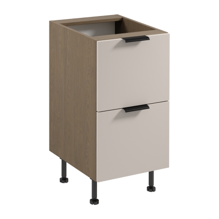 Lower kitchen cupboard Sorento D45S2 AX Gała Meble
