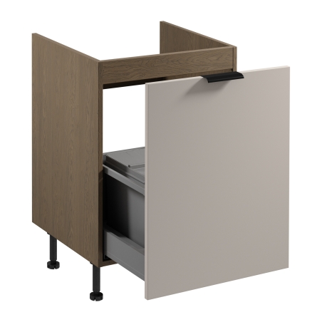 Lower kitchen cabinet Sorento D60ZS AX with insert for segregation Gała Meble