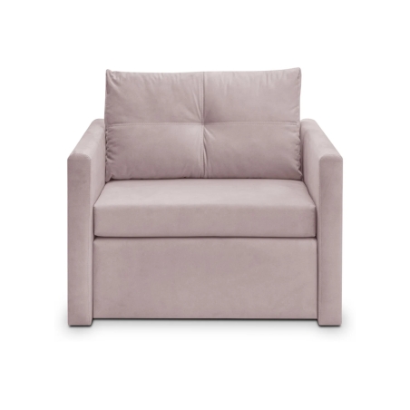 Bunio single sofa bed with storage box pink Black Red White