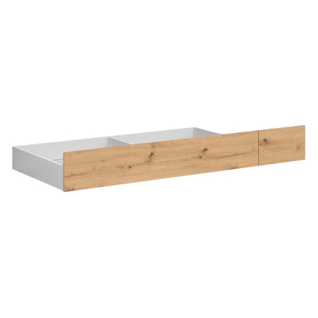 Drawer for Vabres bed oak artisan Black Red White