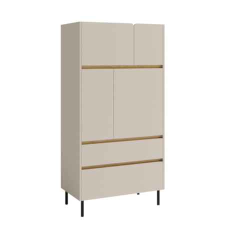 Closed bookcase LC5 Luca Meblar