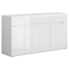 Komoda Azteca Trio Black Red White