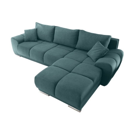 Noti right corner sofa Black Red White