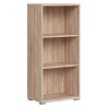 Brw Office Regał 52,5cm x 114cm x 35cm Black Red White