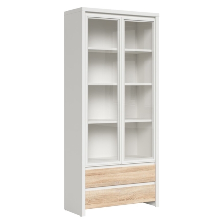 Kolorystyka Black Red White - Biały/Dąb Sonoma