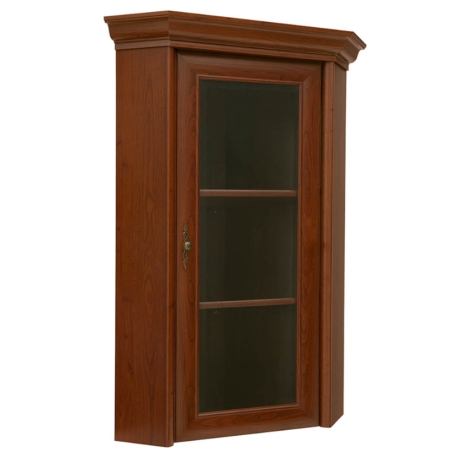 Kent corner cabinet Black Red White