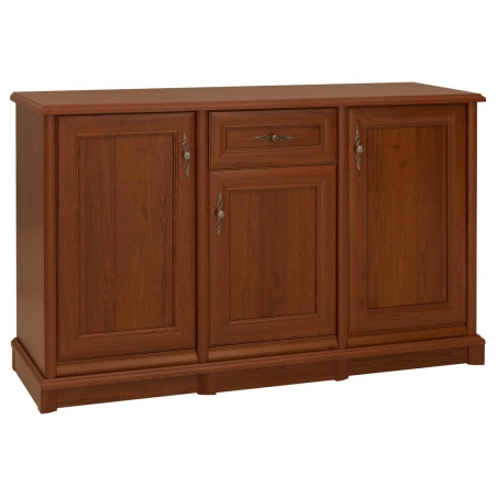 Kent 3D1S chest of drawers Black Red White