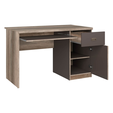 Malcolm 120 Black Red White desk