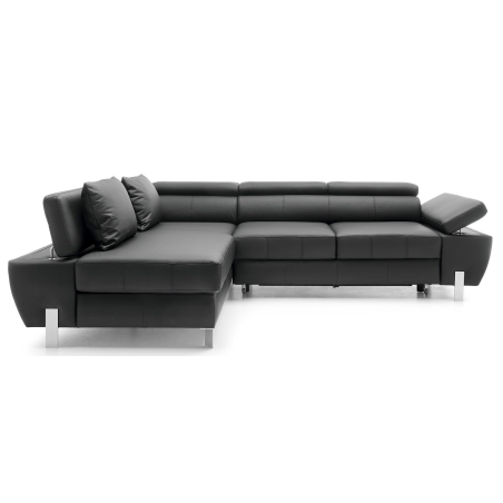 Corner sofa Molina S natural leather Versailles