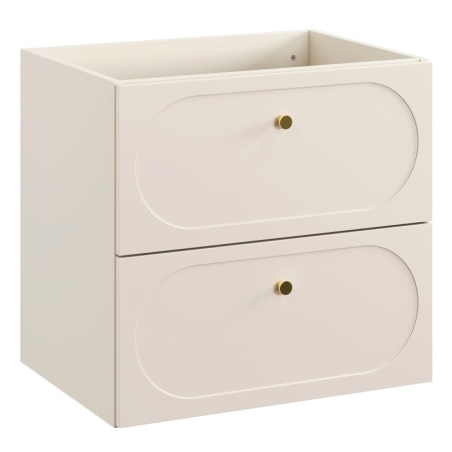 Washbasin cabinet 60cm Donna Sand 82-60-46-2S COMAD