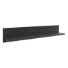 Półka ścienna Benton 150 cm delios Black Red White