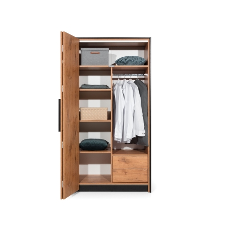 Loft wardrobe LFSZ 2D left New Elegance