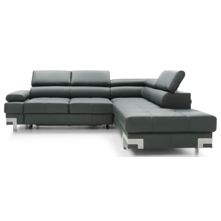 Corner sofa Emporio L natural leather Versailles
