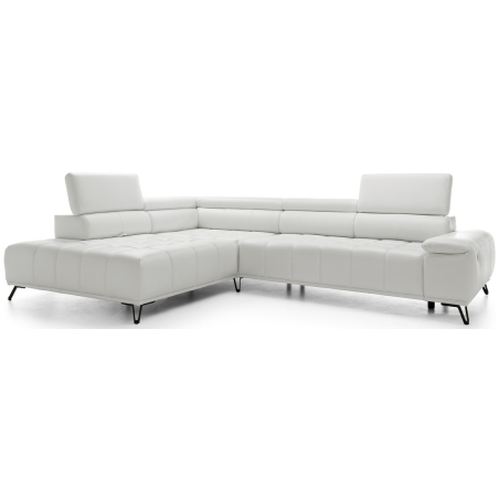 Palladio L natural leather Versailles sofa bed