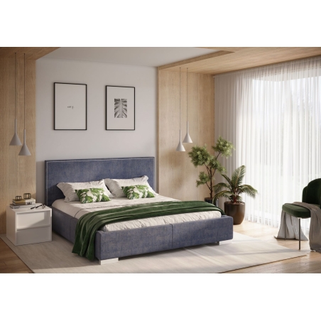 Łóżko tapicerowane z pojemnikiem Gomezza 120x200cm Forte