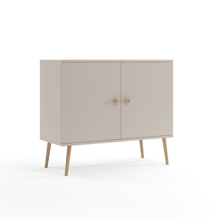 Boho high legged chest of drawers