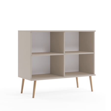 Boho high legged chest of drawers
