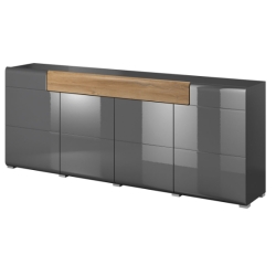 Colours: Anthracite Gloss/Grandson Oak 