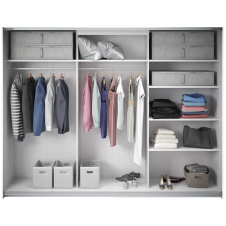 Galaxy Wardrobe Type 19 270 white-oak Beaufort Helvetia Wieruszów