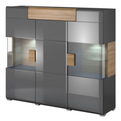 Colours: Anthracite Gloss/Grandson Oak 