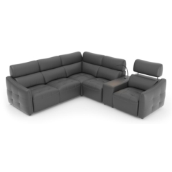Skóry Prestige: Skóra Prestige I-119 Kolor tapicerki: odcienie czerni 