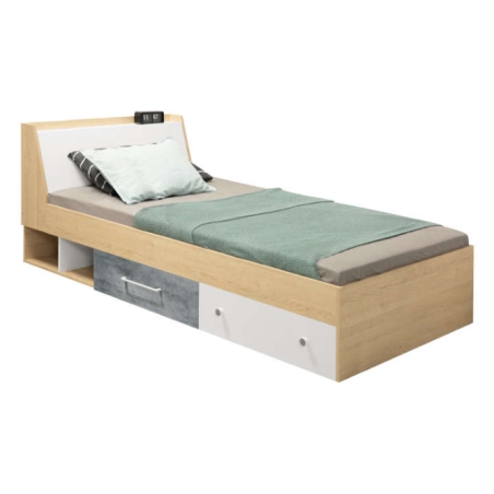 Łóżko Step ST12 wersja lewa 120x200 Meblar