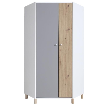 Meblar Faro FR2 Left-Sided Corner Wardrobe Meblar Faro FR2 Left-Sided Corner Wardrobe
