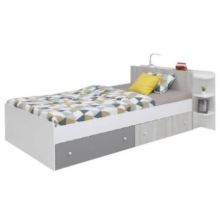 Meblar Como CM13 Bed with Right-Side Drawers