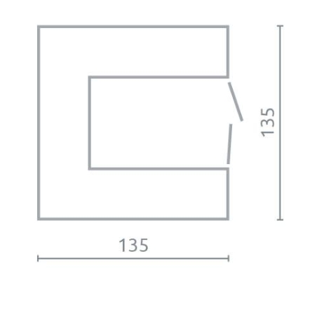 Meblar Sigma SI1 Wardrobe – Right Configuration