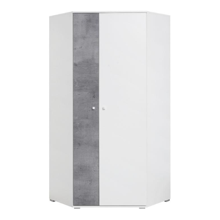 Meblar Sigma SI2 Right-Side Corner Wardrobe Meblar Sigma SI2 Right-Side Corner Wardrobe