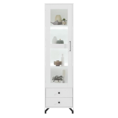 Meblar Bergen BE3 Display Cabinet Left Side Opening
