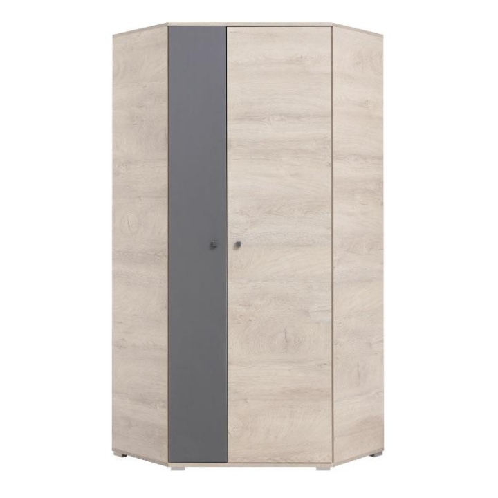 Meblar Delta DL2 Right-Side Corner Wardrobe Meblar Delta DL2 Right-Side Corner Wardrobe