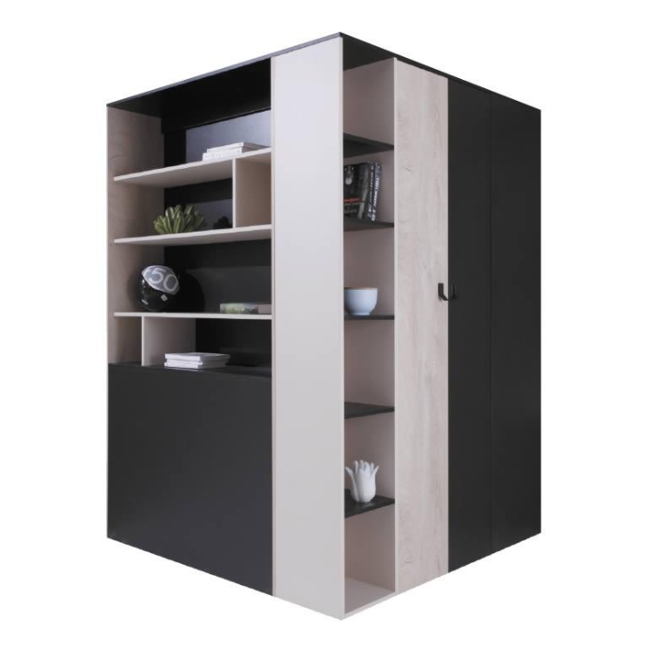 Meblar Planet PL1 Right-Side Corner Wardrobe Meblar Planet PL1 Right-Side Corner Wardrobe