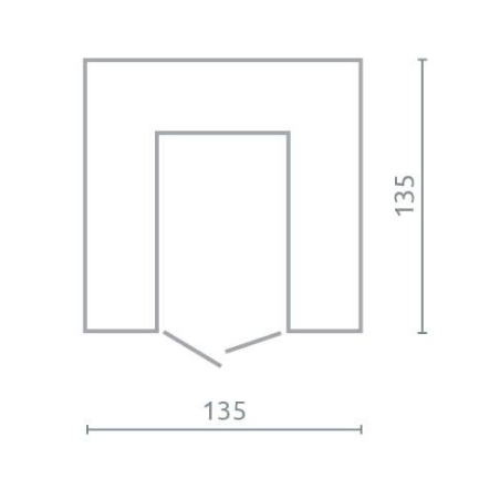 Meblar Planet PL1 Corner Wardrobe - Left-Side Configuration