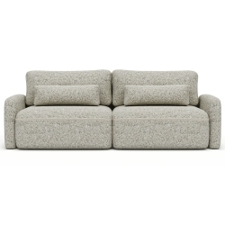 Kolor tapicerki: shades of beige Sofa Tina tkaniny: Puente 06 