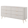 Laski Meble Lante 163 6-Drawer Sideboard