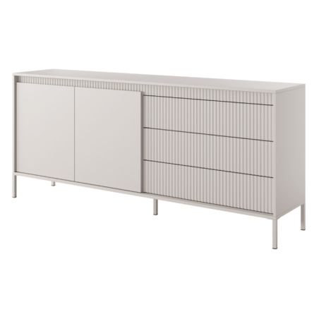 Laski Meble Senso 187 2D3S Sideboard beige