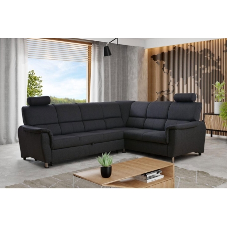 Corner side - Rights, colour - Dark grey, MebloSoft size 3 - Vogue 16