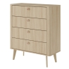 Laski Meble Viki 88 4-Drawer Chest of Drawers