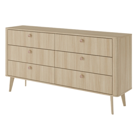 Laski Meble Viki 163 6S Chest of Drawers